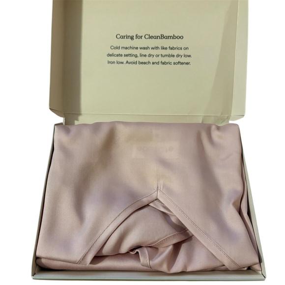 Ettitude Cami 100% Bamboo Rose FabFitFun flowy luxe sateen style soft sexy top - Picture 4 of 10